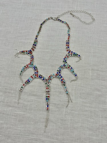 Vintage multicolour rhinestone - vintage,