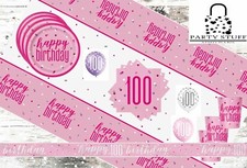Pink 100th Birthday Party