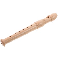 Wooden Children's Clarionet Pupils Bamboo Flute Descant Recorder