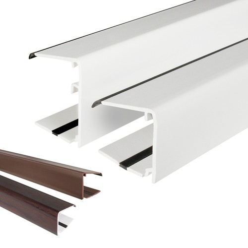 Upvc polycarbonate glass end - upvc,