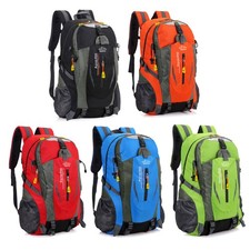 40L Hiking Camping Backpack Waterproof Large Outdoor Travel Rucksack School Bag