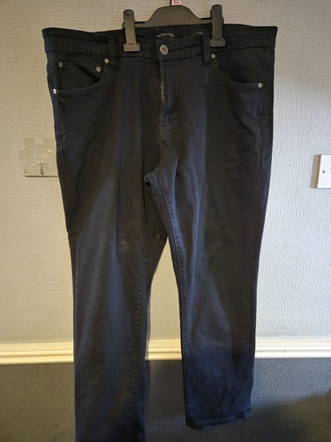 Mens red herring jeans w38 - red,