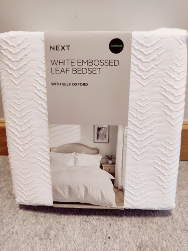 Next white leaf - white, textured
