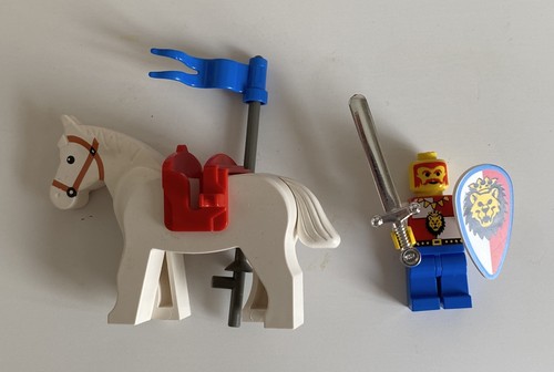 Lego king ritter figure - lego, white