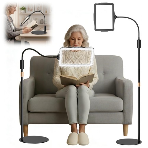 Magnifying glass with - with, light