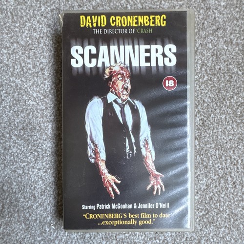 Scanners david crobenberg vhs - david,