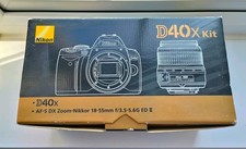 Boxed Nikon D40X DSLR Kit