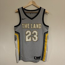 Nike NBA Cleveland Cavaliers Lebron James #23 Jersey City Edition Size Medium 