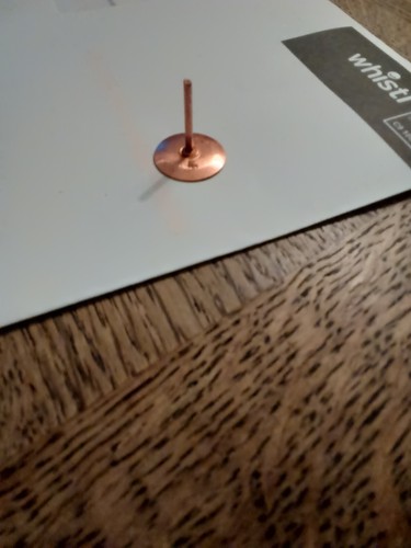 Copper disc roofing rivets dia - disc,