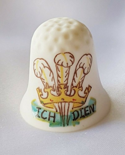 Hand painted thimble prince - hand-painted,
