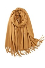 Plain Glitter Winter Scarf