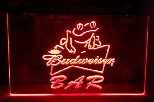 Budweiser frog bar beer - budweiser,