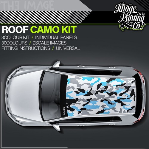 Universal roof camo kit - roof,
