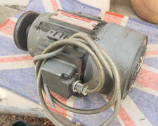 MYFORD SUPER 7 # Brook Crompton 3PH 0.55KW  Motor and Pulley. #3#