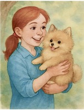 Aceo mini card art print - card, **art