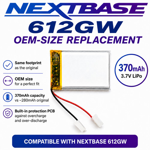 Nextbase 612gw replacement - nextbase,