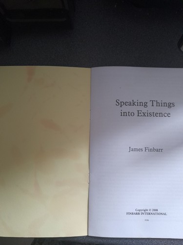 Speaking things into existence - speaking,