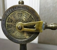 Beautiful Antique Brass Ship