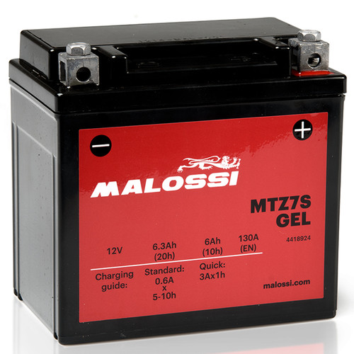 Malossi gel battery mtz7s - battery, =