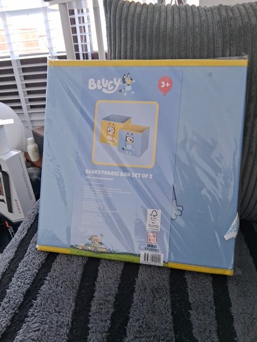 Bluey fabric box set - set, two