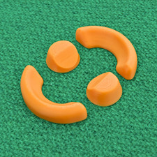 Set of 4 ORANGE Bowls Wedges