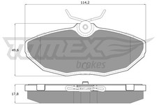 TX 19-54 BRAKE PAD SET, DISC