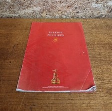 Raleigh Fun Bikes Summer 91 Range Brouchure Catologue