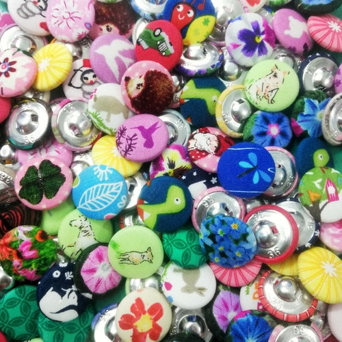 23mm fabric button sets - sets, &