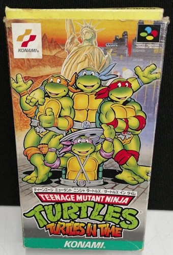 Tmnt turtles time super - turtles,