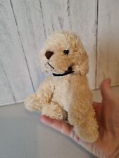 Littlewoods Puppy Dog Soft Toy Plush With Collar Small Approx 5" Sitting