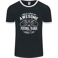 An Awesome Personal Trainer Looks Like Mens Ringer T-Shirt FotL