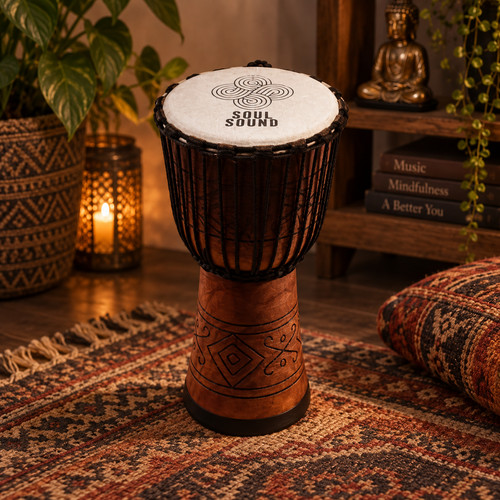 Large djembe drum 50cm soul - drum,
