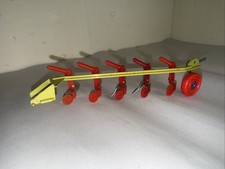 BRITAINS Scale 1990S SIKU 1:32 Farm 1951 BEET PLOW 5 FURROW PLOUGH For Tractor