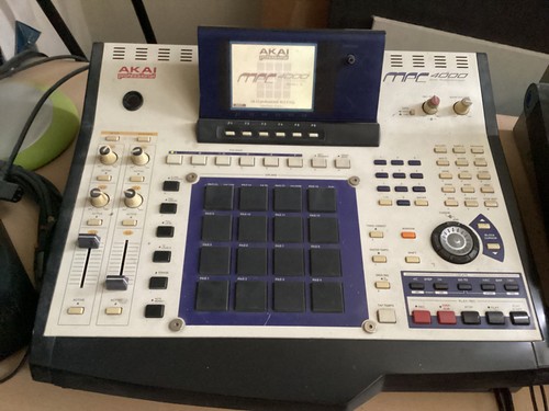Akai mpc 4000 with fully - akai,