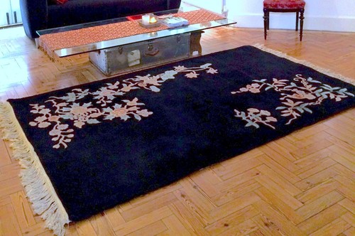 Vintage chinese art - vintage, rug