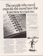 NordicTrack Vintage Print Ad