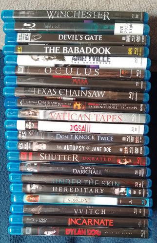Horror blu ray - blu-ray, region