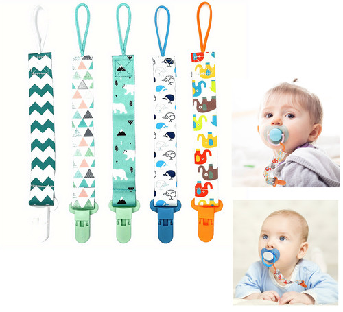 Pack dummy clips baby - dummy, boy
