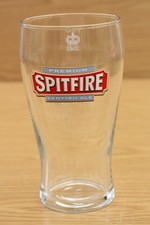 Collectable Breweriana - Pint Glass - Spitfire Kentish Ale - Crown Stamp 2043