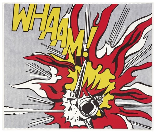 Roy lichtenstein 1986 whaam - 1986,