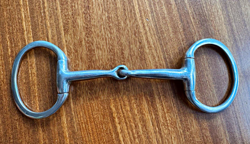 Stainless steel eggbutt - steel,