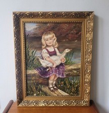 Vintage Framed Oil Painting