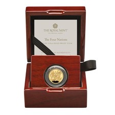 2025 Royal Mint Four Nations 1/10 Oz Gold Proof Coin - Only 400 Minted