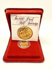 1980 Proof Half Sovereign 22ct