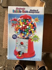 Vintage Gumball Machine Bubble Gum Dispenser Retro Candy Vending Toy