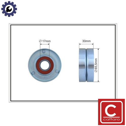 Tensioner pulley vribbed belt - pulley,