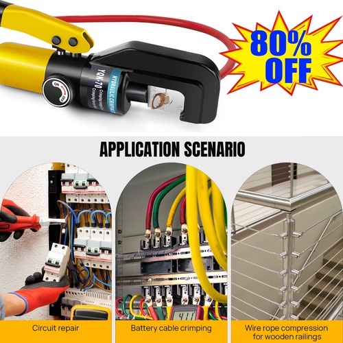 Hydraulic crimping tool - hydraulic,