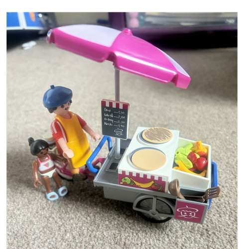 Playmobil food cart playset - playmobil,
