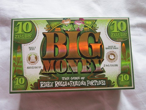 Big money boardgame board game - big,