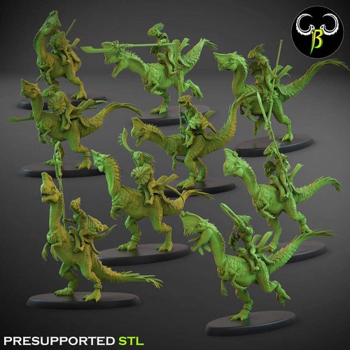 Lizardmen novarider skink - lizardmen,